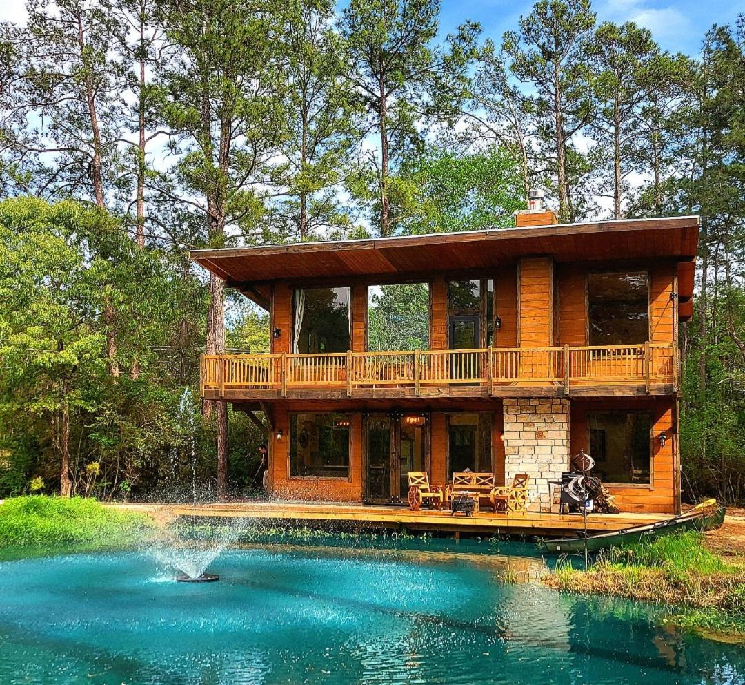Waterfront Houston Hide Out In A Magical Forest Waller Exteriör bild